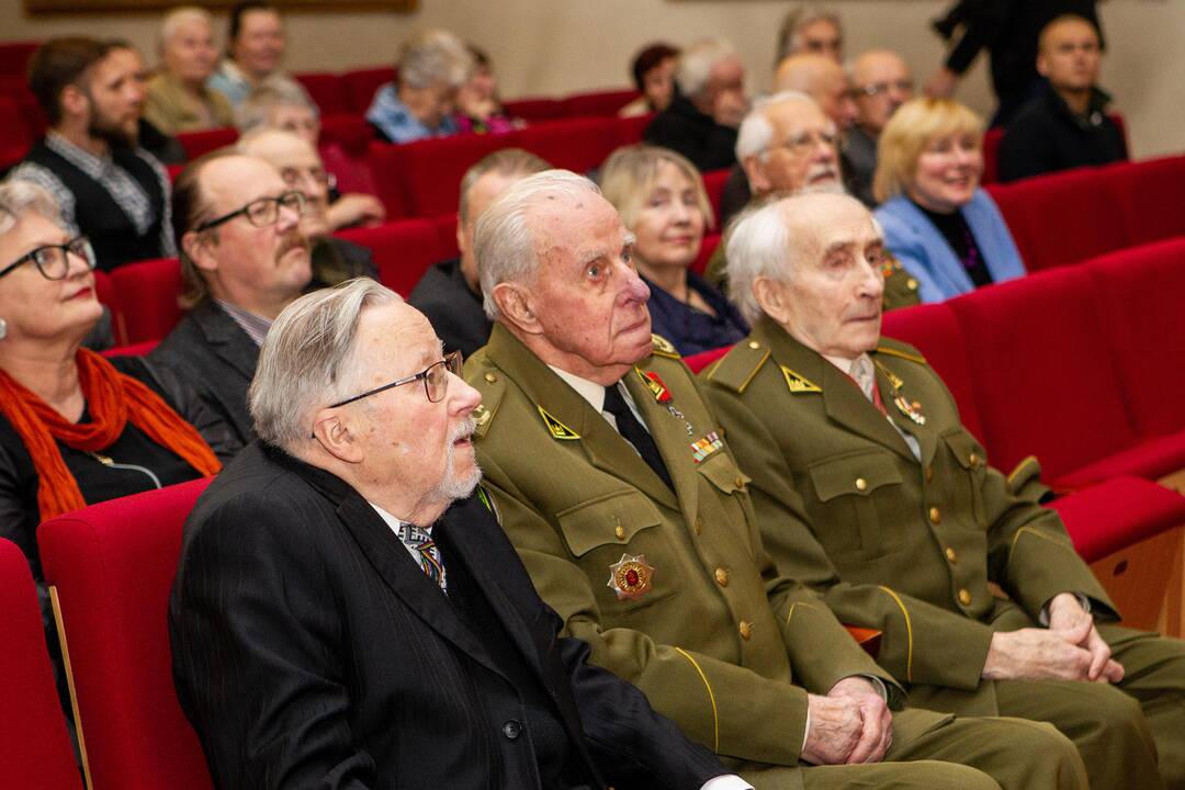Vytautas Landsbergis (kairėje) ir V. Balsys-Uosis (dešinėje)
