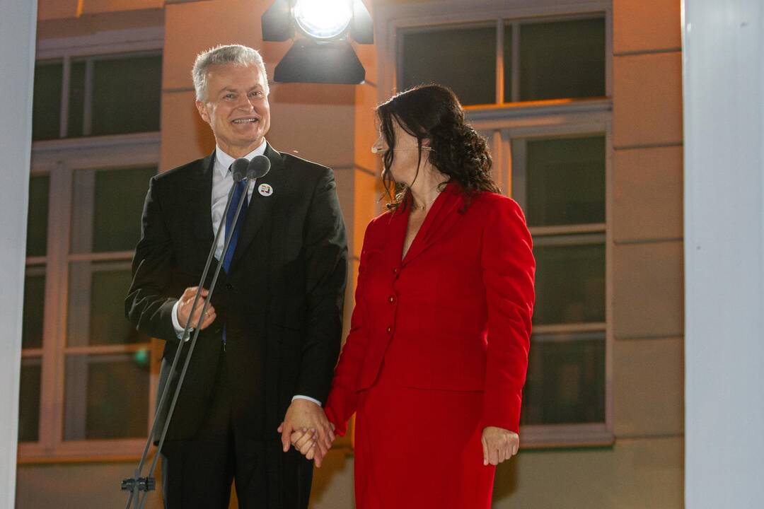 G. Nausėdos kalba S. Daukanto aikštėje