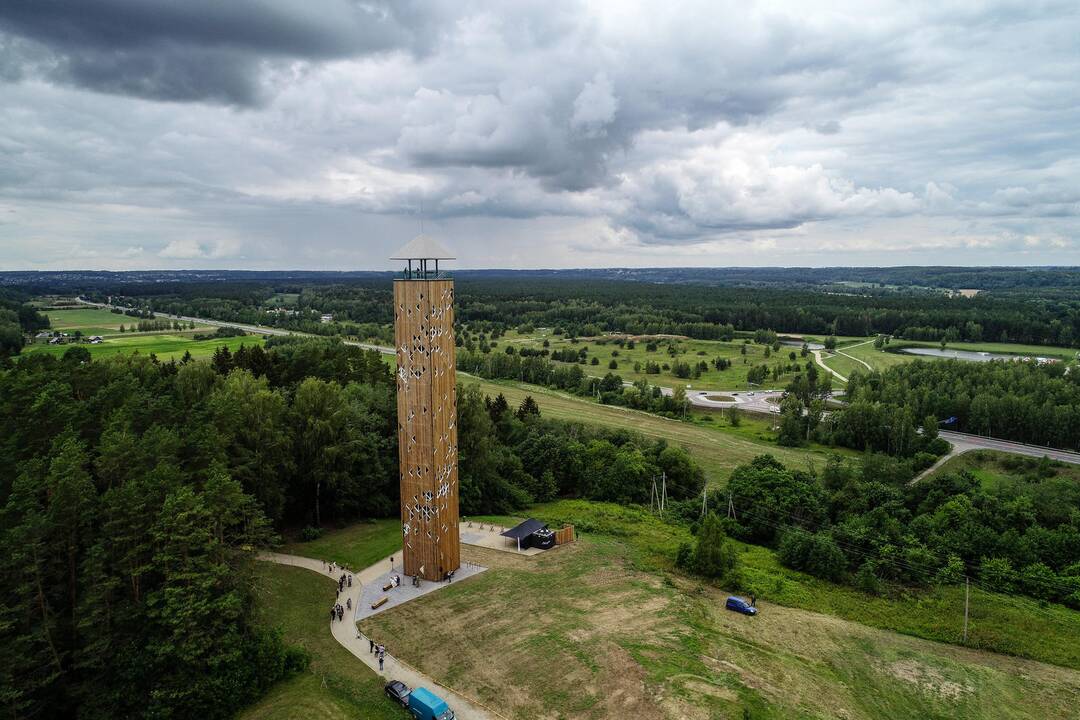 Birštono apžvalgos bokšto atidarymas
