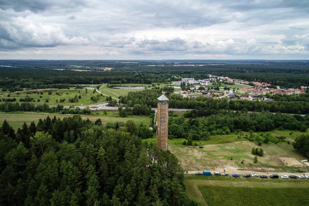 Birštono apžvalgos bokšto atidarymas