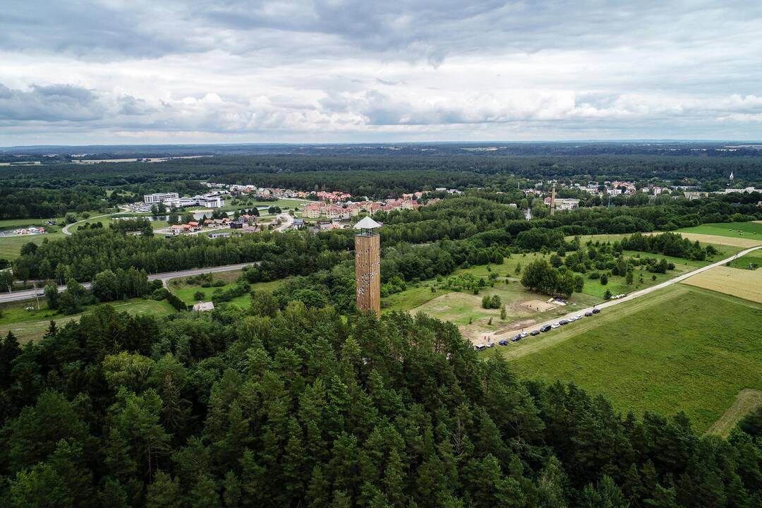 Birštono apžvalgos bokšto atidarymas