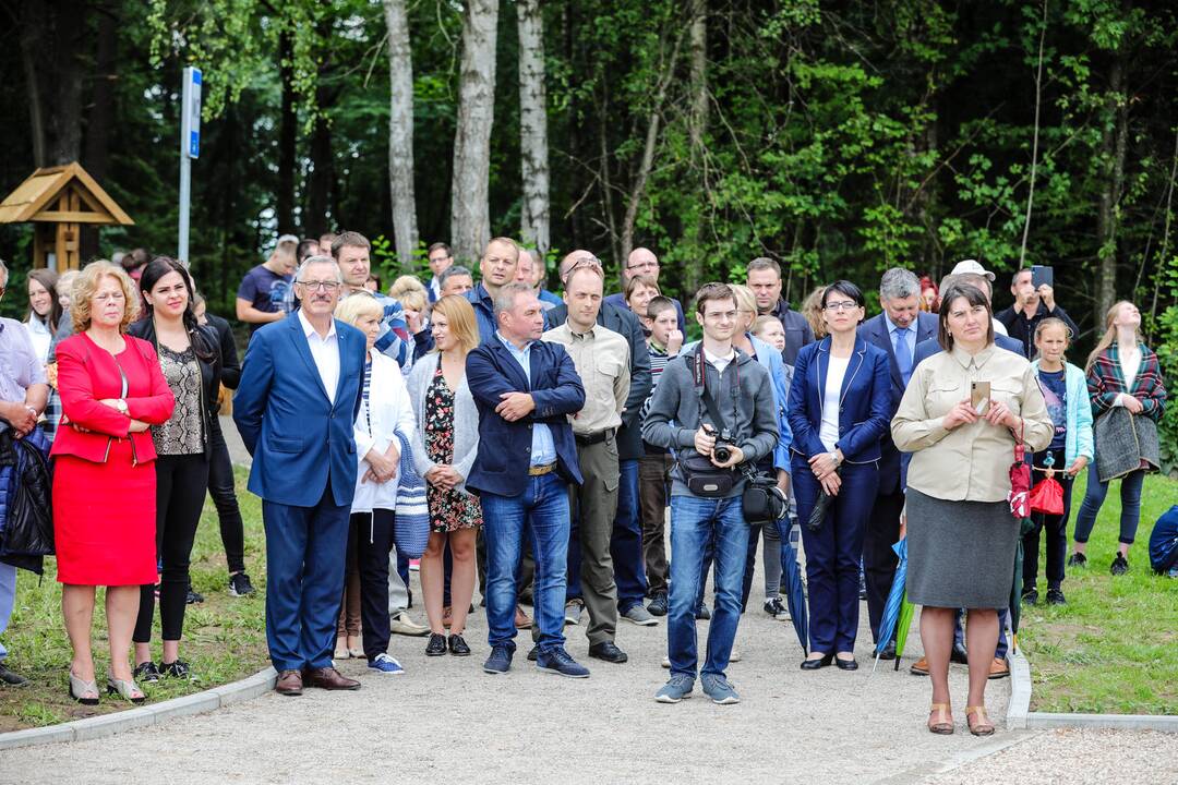 Birštono apžvalgos bokšto atidarymas