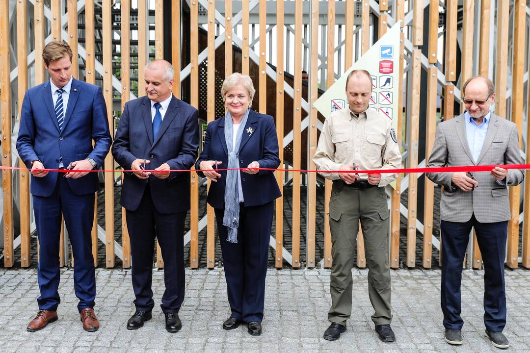 Birštono apžvalgos bokšto atidarymas