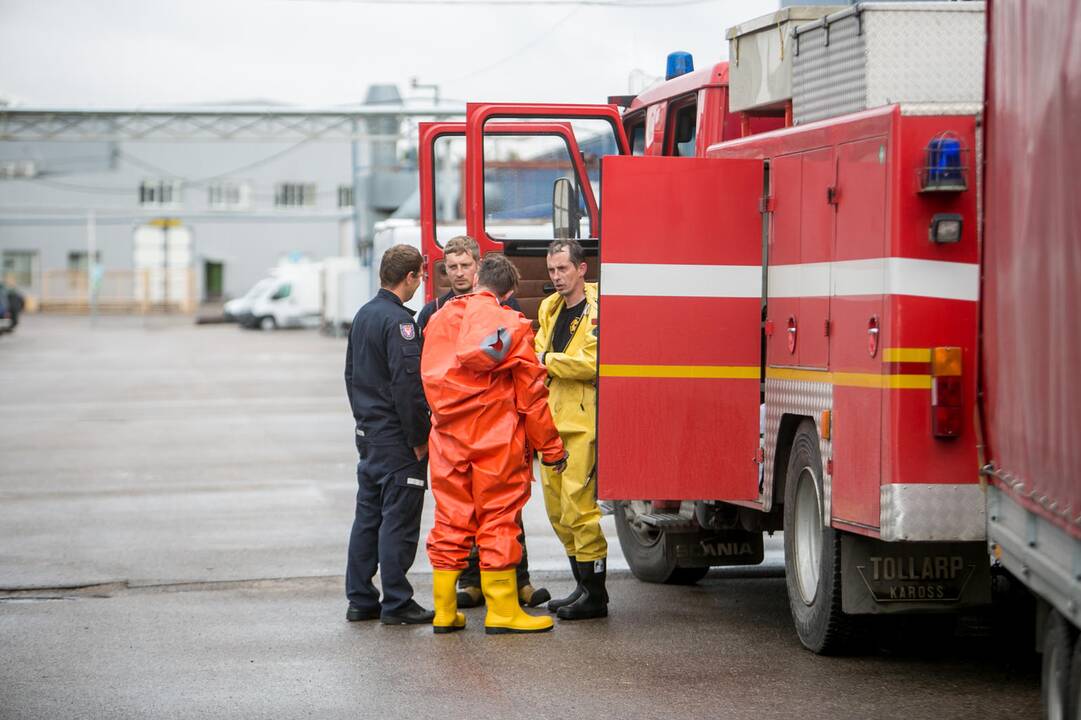 Kaune išsiliejo tona nuodingos rūgšties  