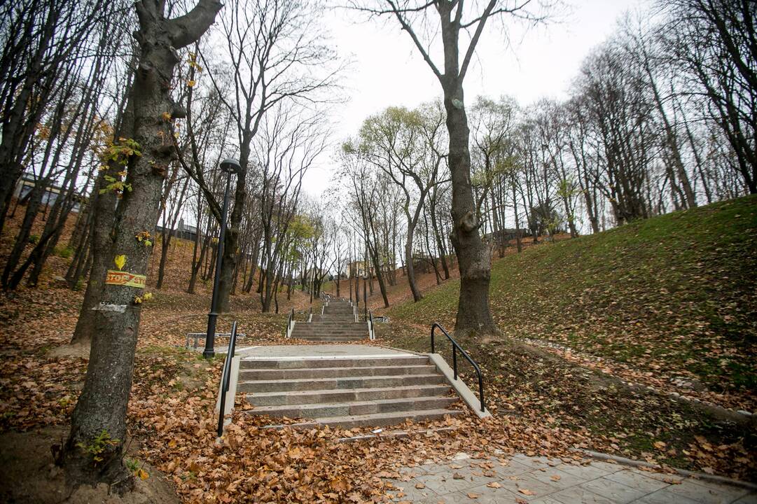Atgimė legendiniai Kauko laiptai