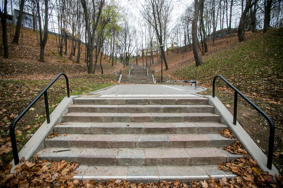 Atgimė legendiniai Kauko laiptai