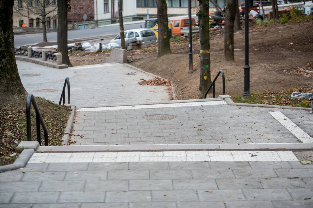 Atgimė legendiniai Kauko laiptai