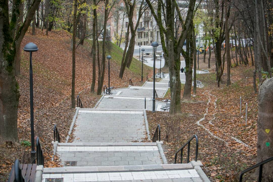 Atgimė legendiniai Kauko laiptai