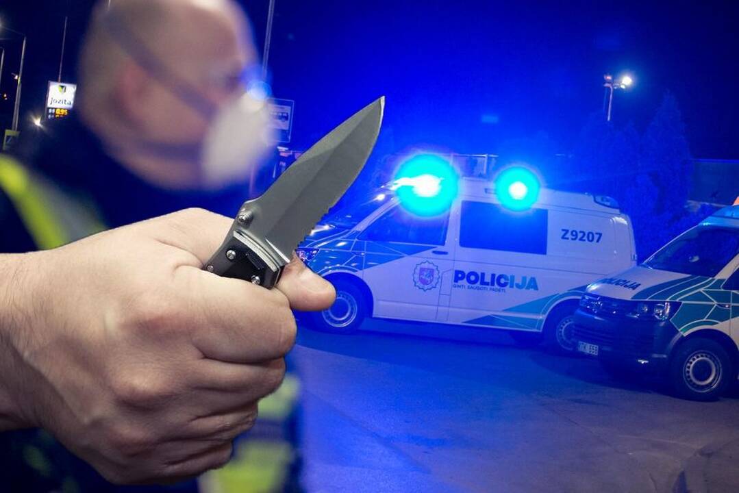 Skerdynės Rotušės aikštėje: demaskuoti vaizdo kamerų, įtariamieji patys atvyko į policiją