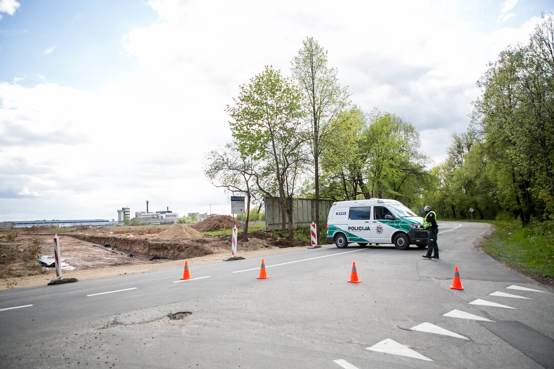Aleksote rastas karo laikų sprogmuo
