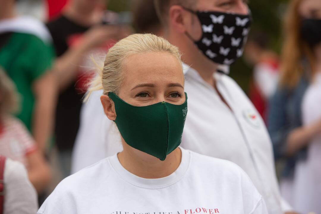 „Laisvės kelio“ dalyviai susirinko nuo Katedros aikštės iki Medininkų memorialo