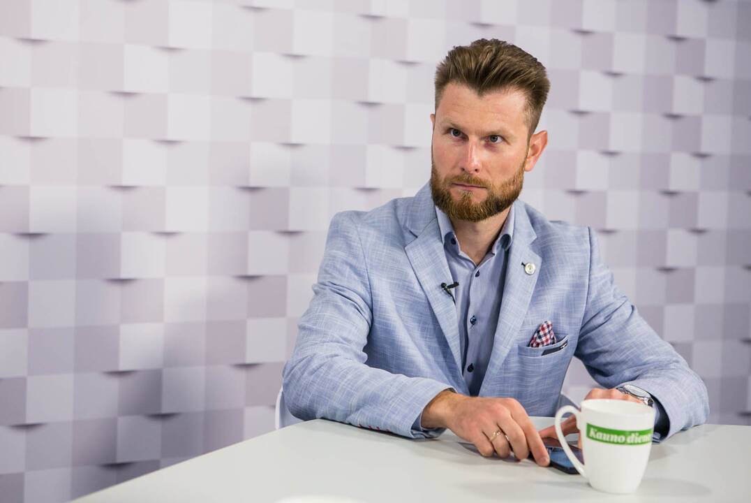 Simonas Kairys (iš kairės) ir Andrius Palionis