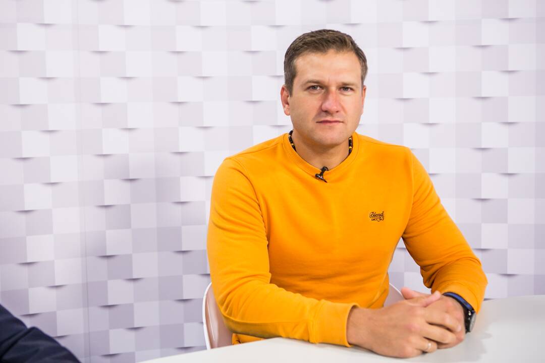 Gražvydas Muižys (kairėje) ir Paulius Morkūnas