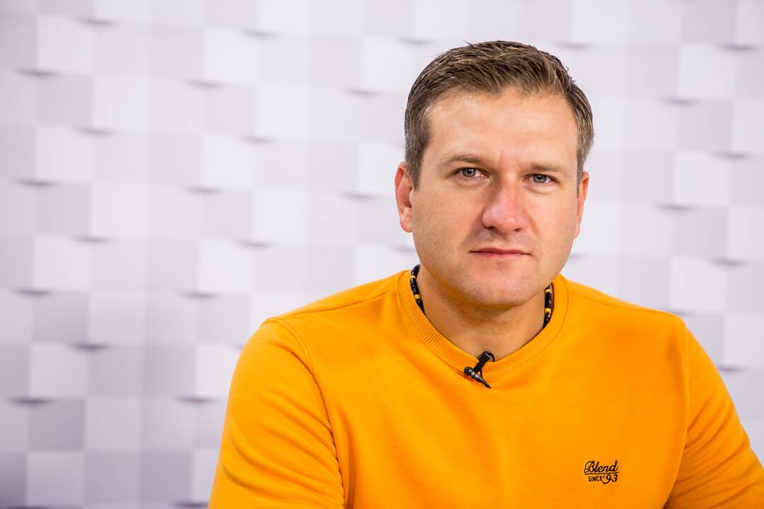 Gražvydas Muižys (kairėje) ir Paulius Morkūnas