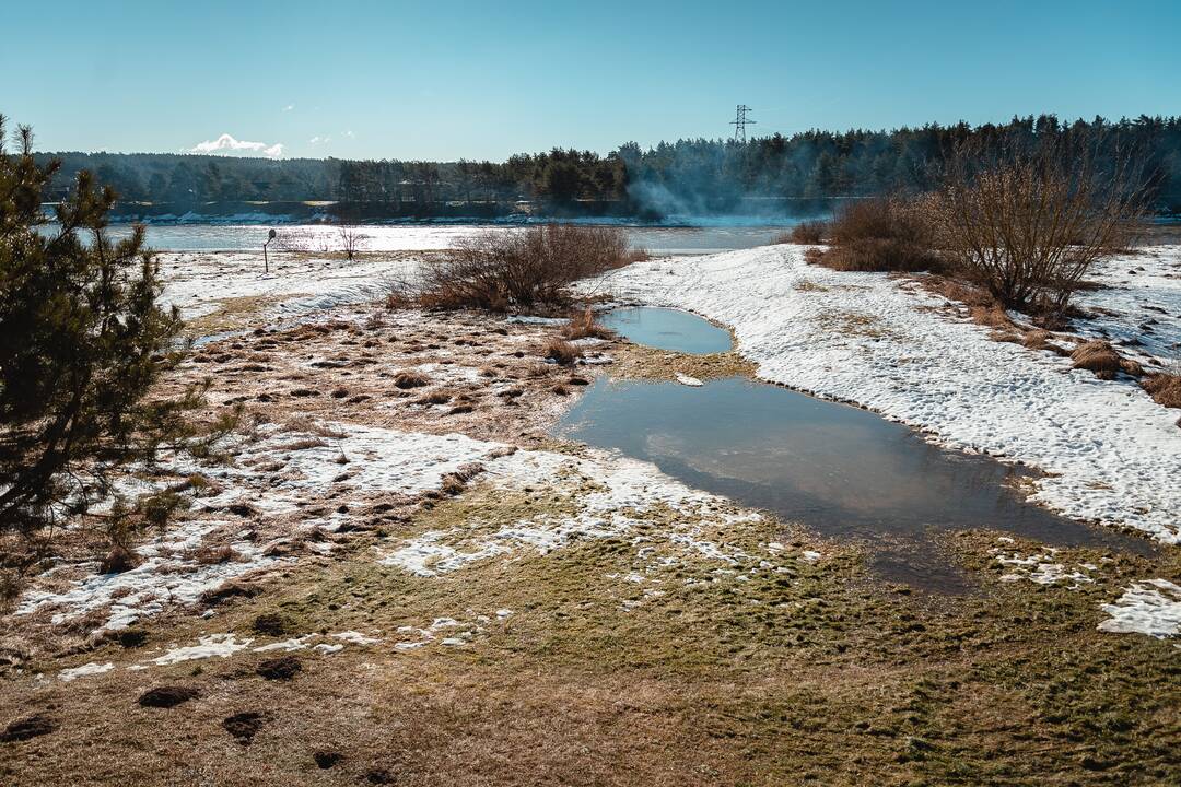Fotoreportažas iš Radikių: ar gyventojai ruošiasi potvyniui?