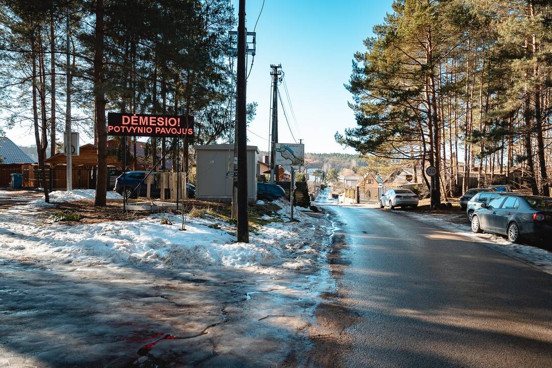 Fotoreportažas iš Radikių: ar gyventojai ruošiasi potvyniui?