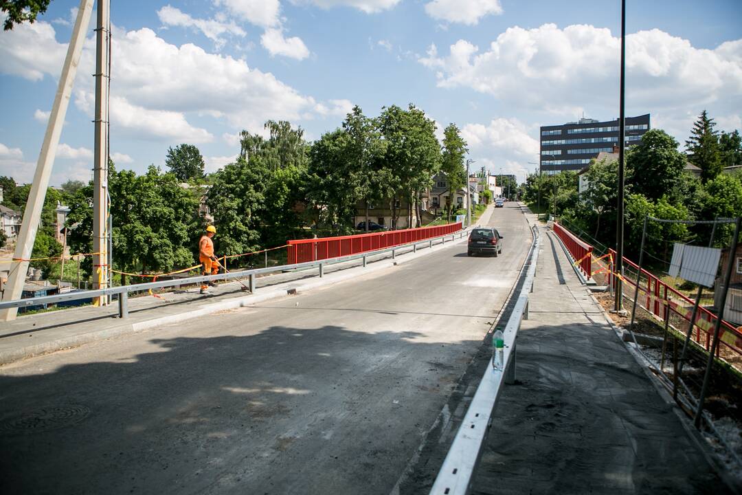 Baigta P. Kalpoko gatvės viaduko rekonstrukcija 