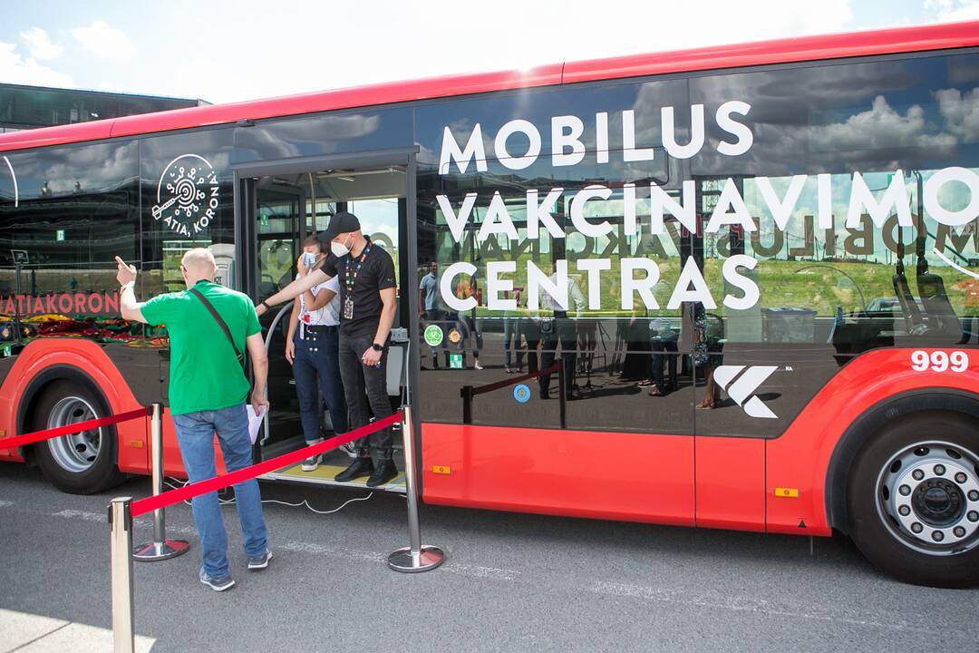 Kaune pradeda veikti mobilus vakcinavimo punktas