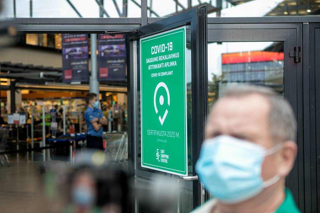 Kauno prekybos centruose tikrinami galimybių pasai