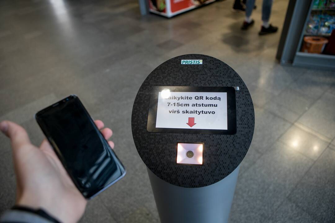 Kauno prekybos centruose tikrinami galimybių pasai