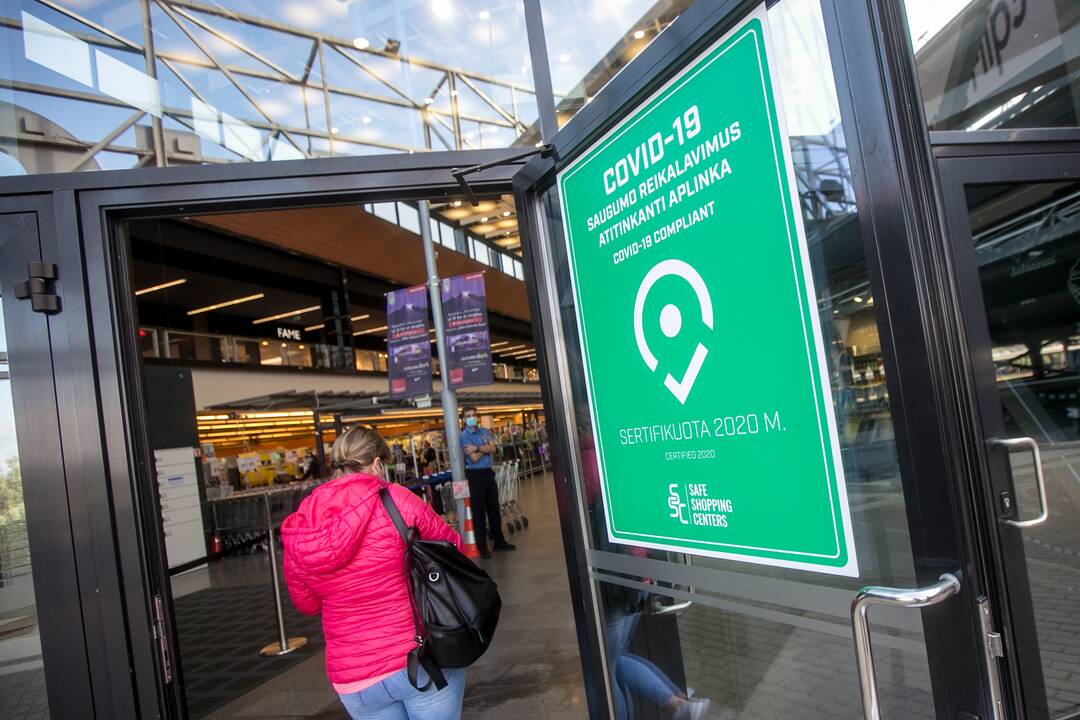 Kauno prekybos centruose tikrinami galimybių pasai