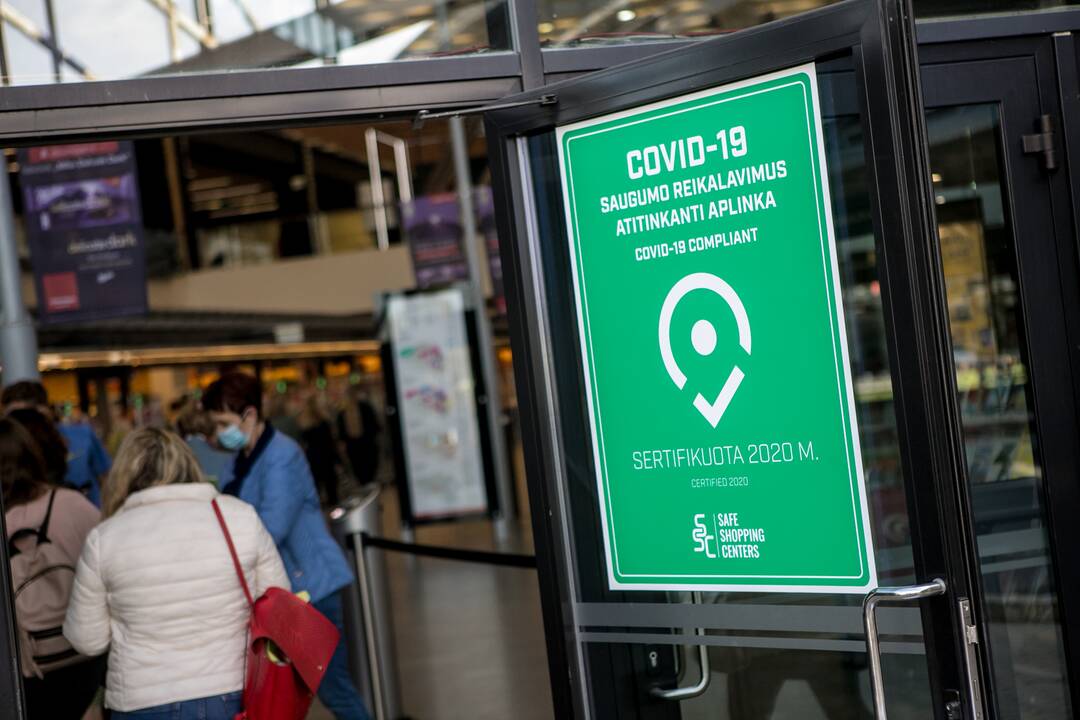 Kauno prekybos centruose tikrinami galimybių pasai