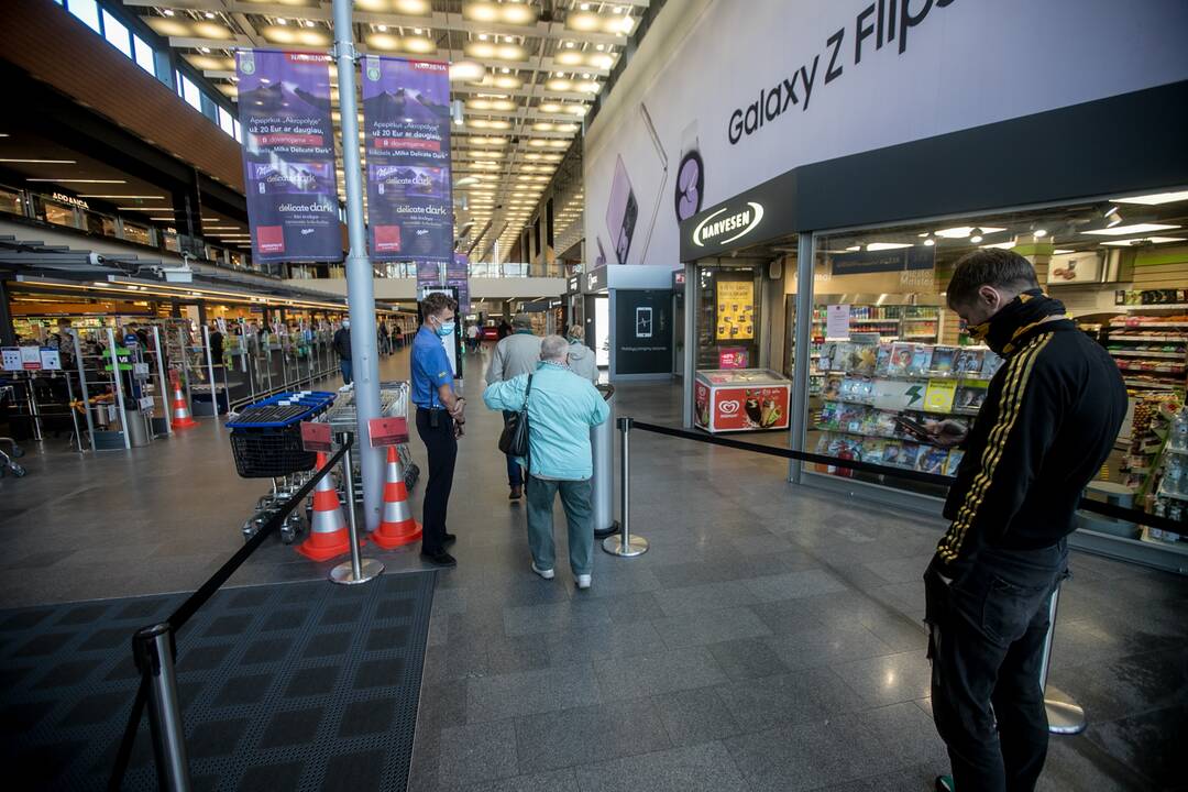 Kauno prekybos centruose tikrinami galimybių pasai