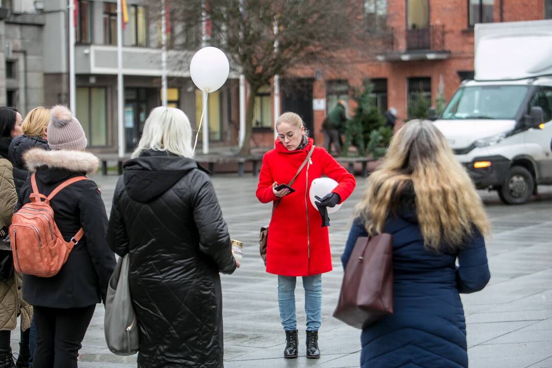 Kaune tėvai ir vėl protestuoja prieš galimybių pasą vaikams