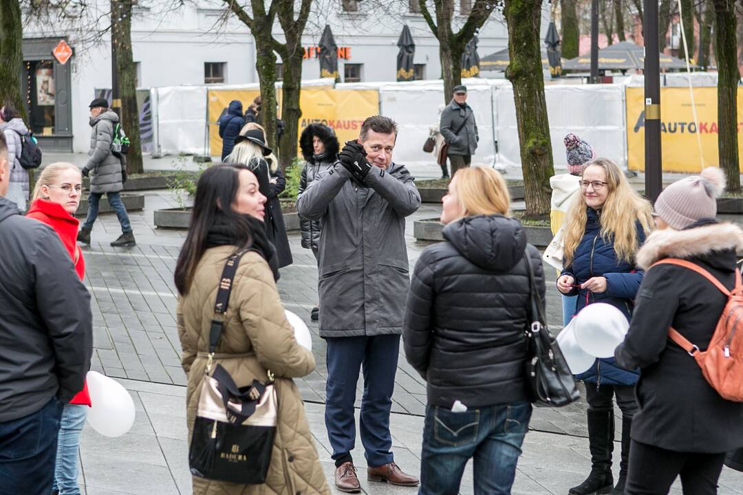 Kaune tėvai ir vėl protestuoja prieš galimybių pasą vaikams