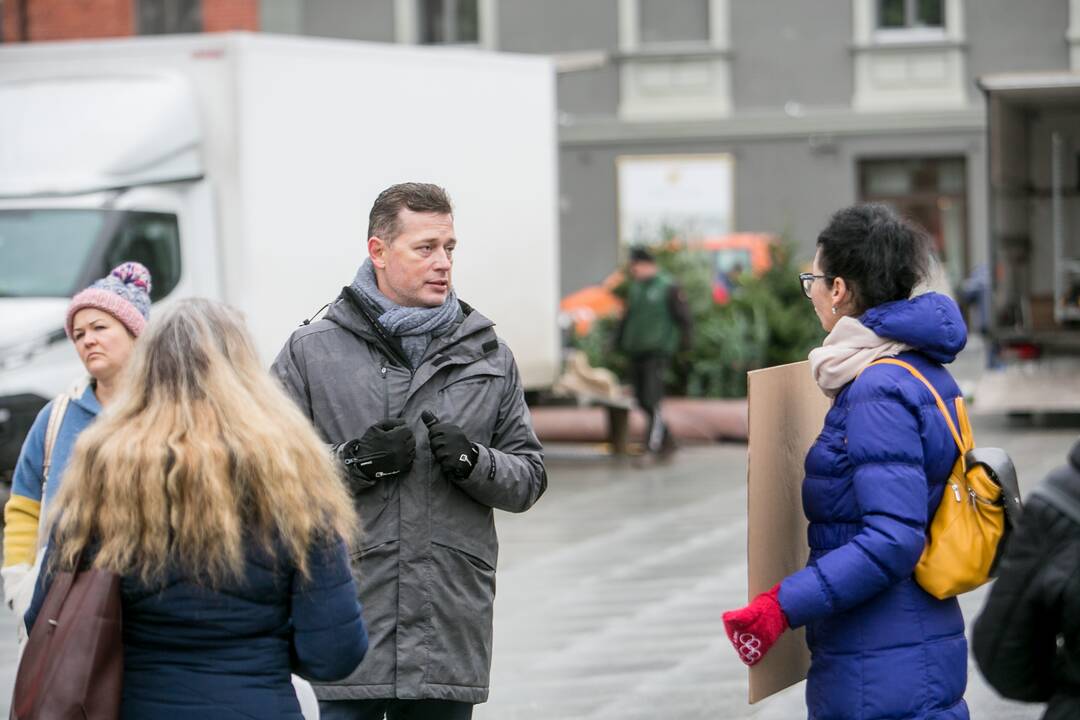 Kaune tėvai ir vėl protestuoja prieš galimybių pasą vaikams