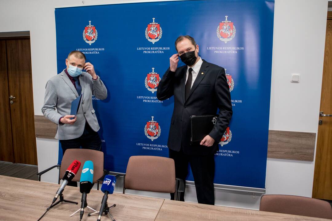 Didžiausio Lietuvos istorijoje galimo kyšio byla: spaudos konferencija
