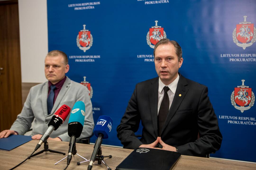 Didžiausio Lietuvos istorijoje galimo kyšio byla: spaudos konferencija