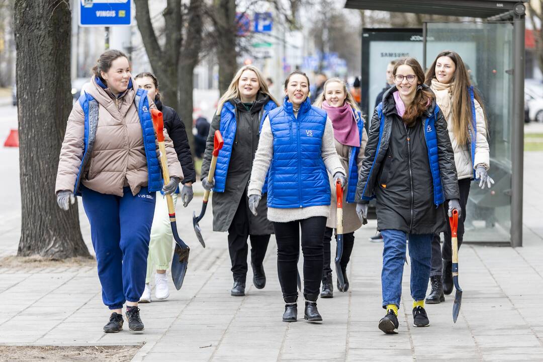 Vilniečiai kyla į Žaliąją bangą