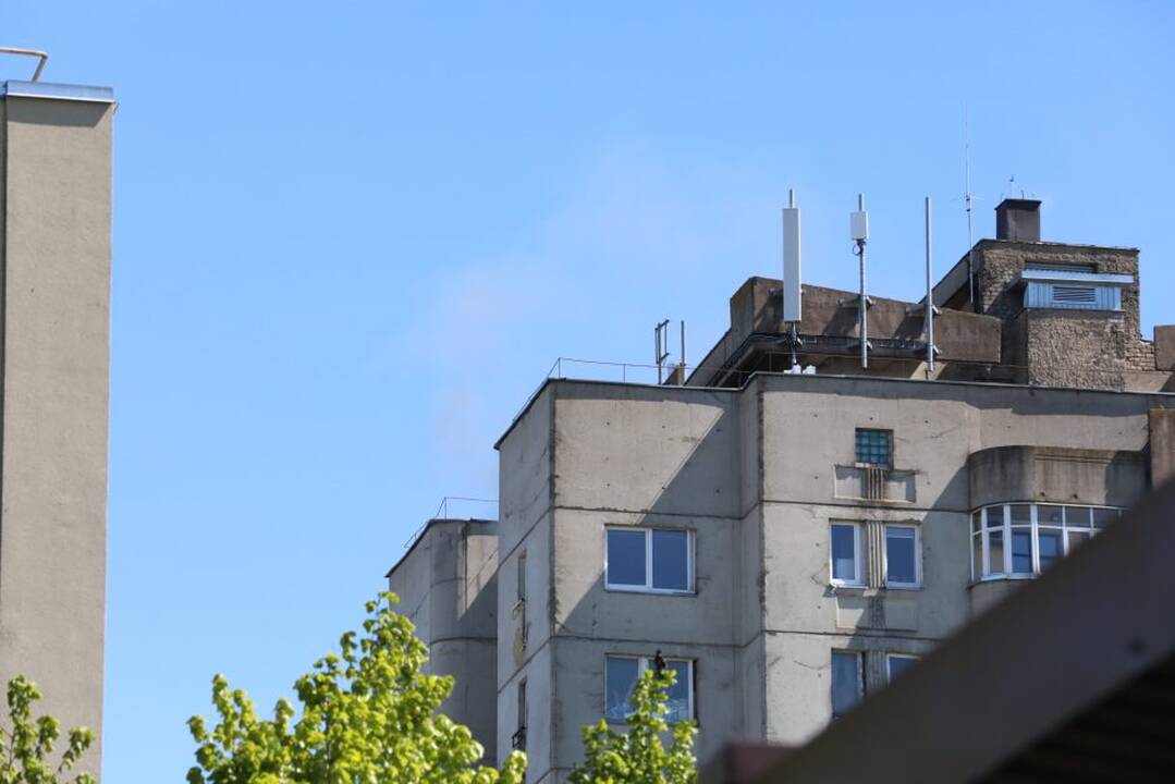 Gaisras Šilainių dvylikaaukštyje