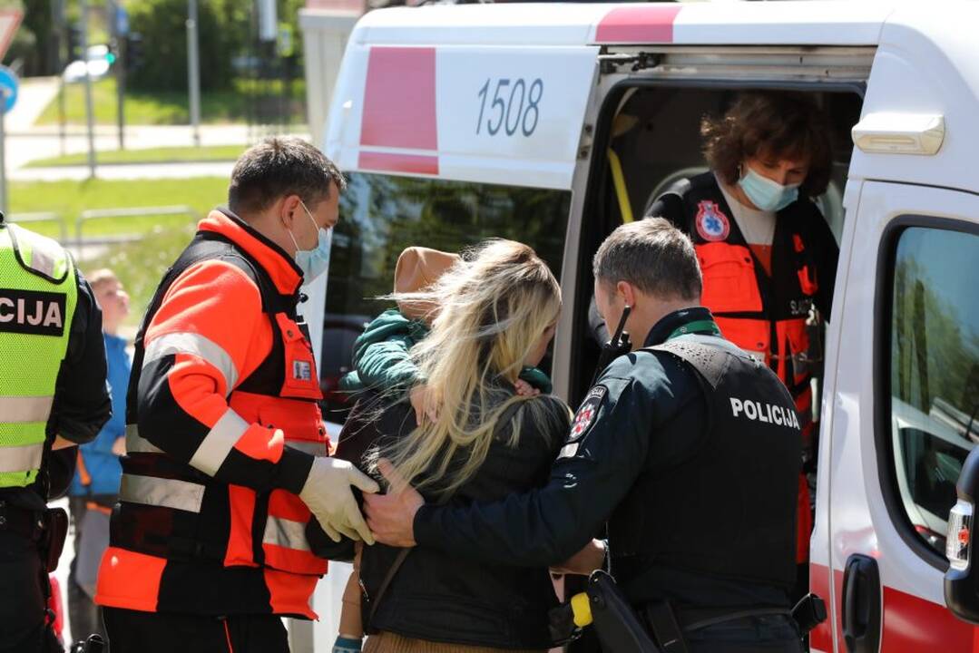 Gaisras Šilainių dvylikaaukštyje
