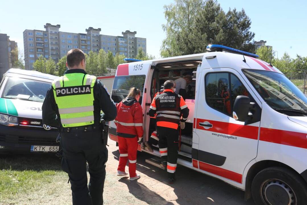 Gaisras Šilainių dvylikaaukštyje