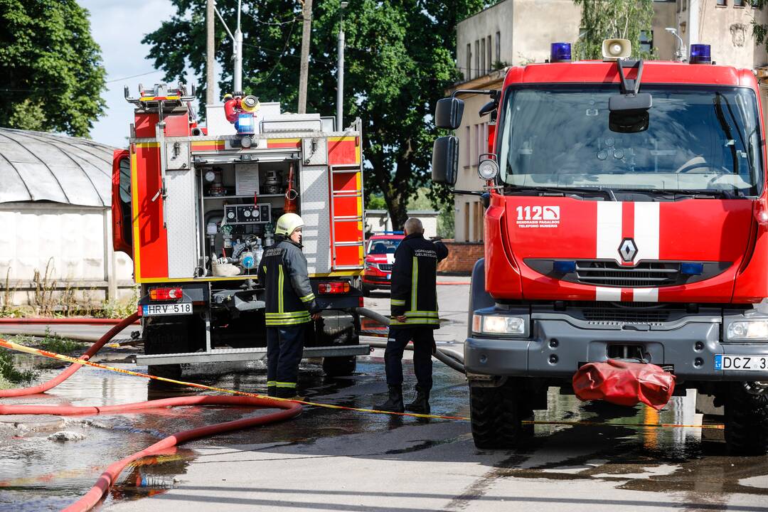 Atvira liepsna niokojo „Kauno baldus“ 