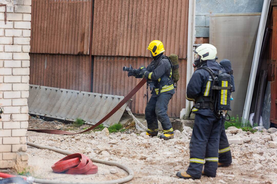 Atvira liepsna niokojo „Kauno baldus“ 