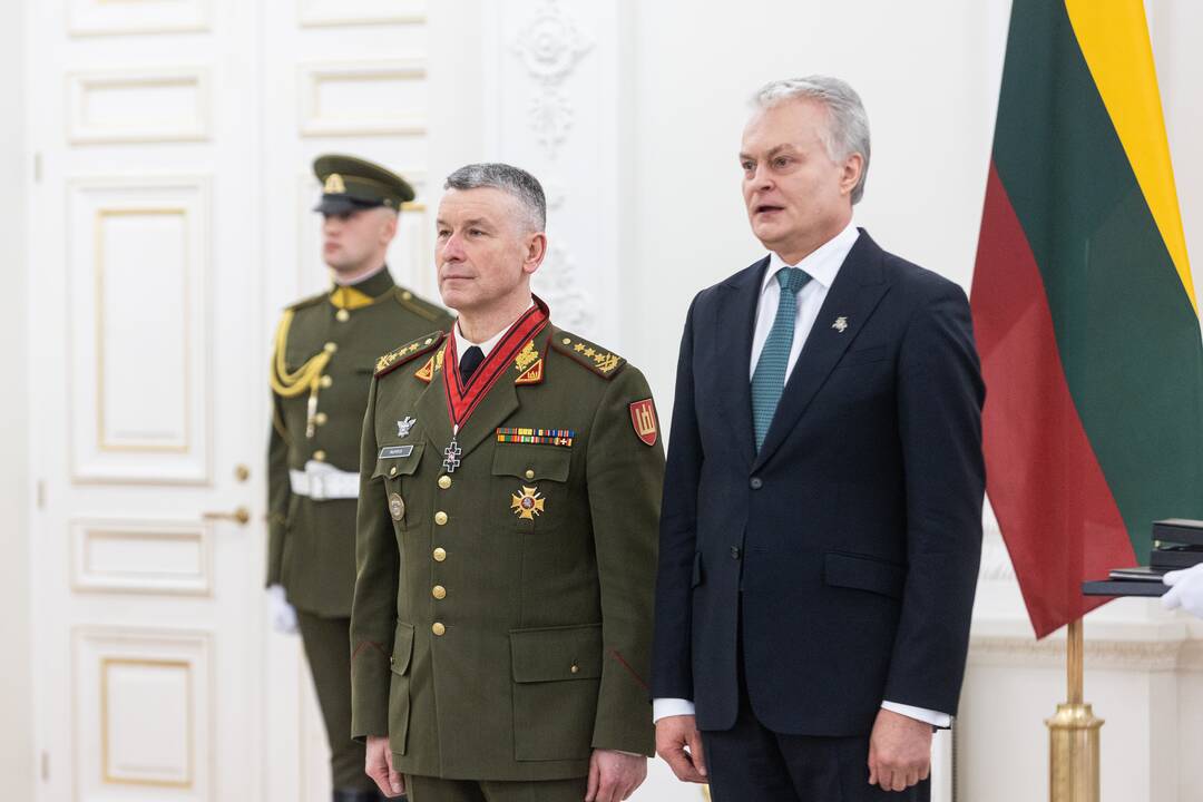 Valstybės apdovanojimų įteikimo ceremonija