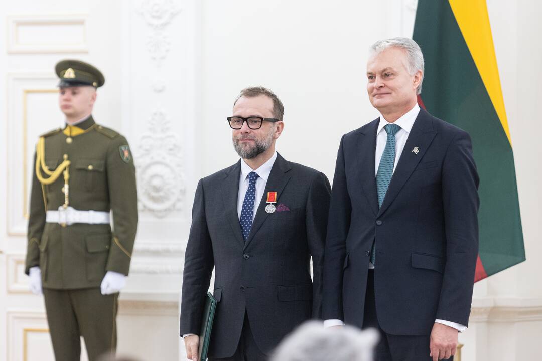 Valstybės apdovanojimų įteikimo ceremonija