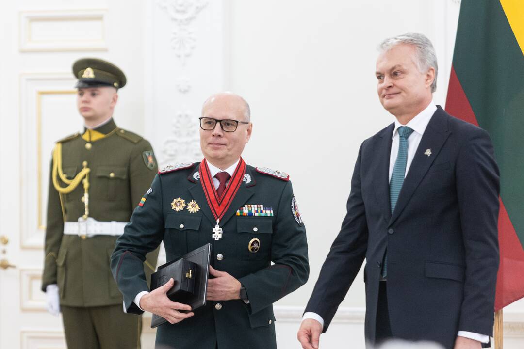 Valstybės apdovanojimų įteikimo ceremonija