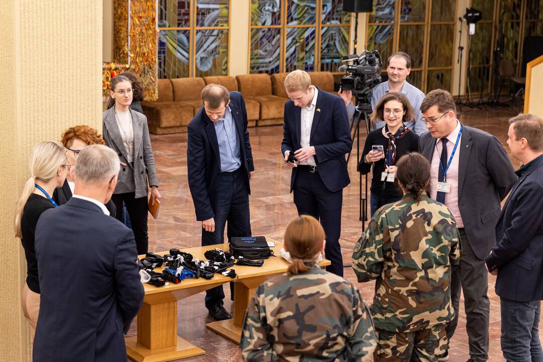 Valstybės mobilizacijos sistemos ir Pilietinio pasipriešinimo įvado pristatymas Seime