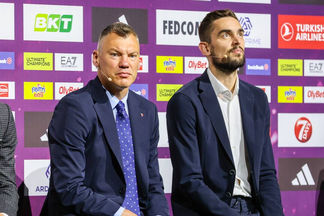 Eurolygos finalo ketverto trenerių spaudos konferencija