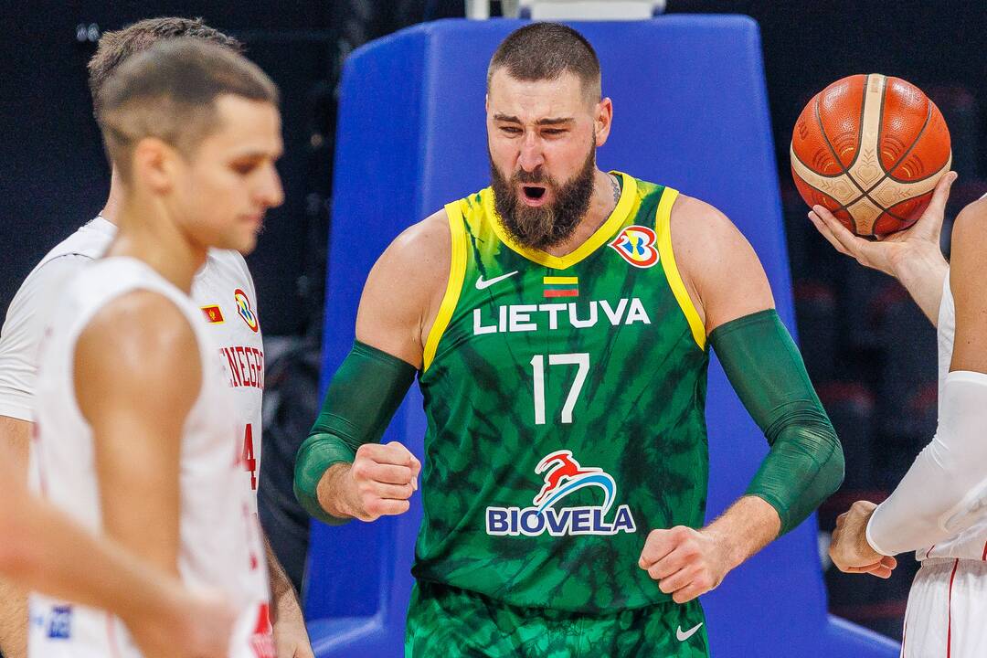 Pasaulio krepšinio čempionato Filipinuose grupės rungtynės: Juodkalnija – Lietuva