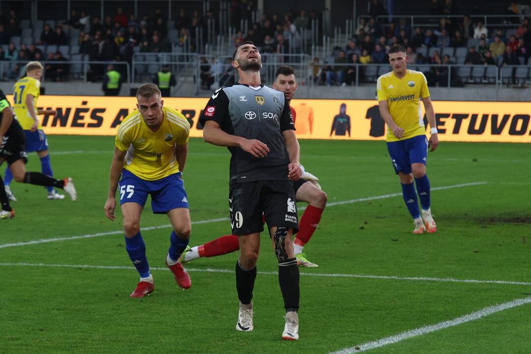 LFF taurės finalas: „TransInvest“ – „Šiauliai“ (2:1)