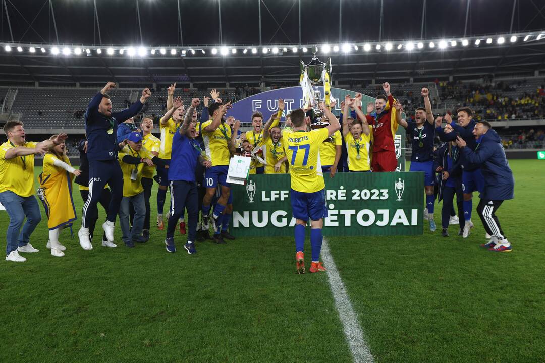 LFF taurės finalas: „TransInvest“ – „Šiauliai“ (2:1)