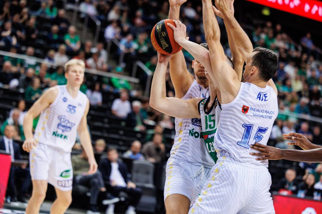 LKL: Kauno „Žalgiris“ – Pasvalio „Pieno žvaigždės“ (78:68)