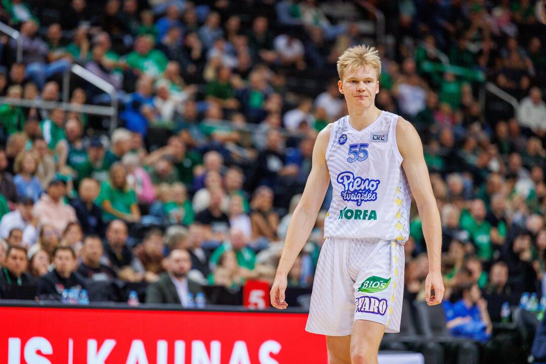 LKL: Kauno „Žalgiris“ – Pasvalio „Pieno žvaigždės“ (78:68)