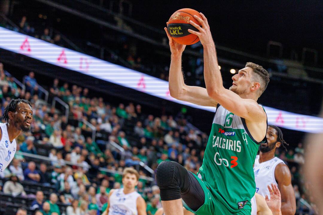 LKL: Kauno „Žalgiris“ – Pasvalio „Pieno žvaigždės“ (78:68)