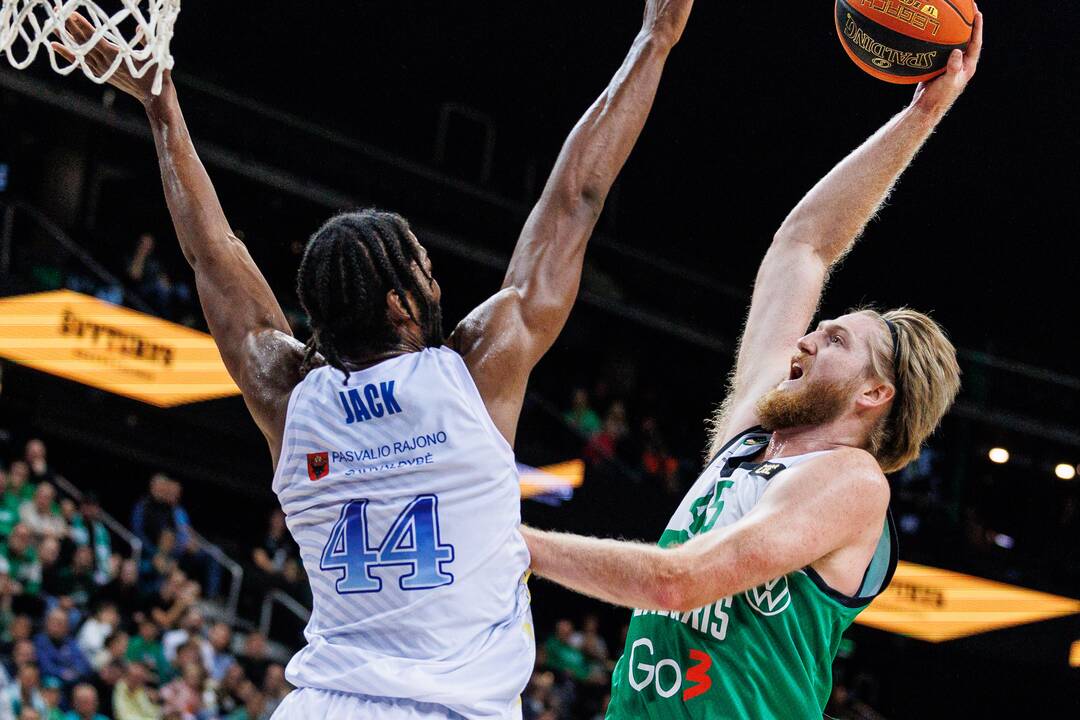 LKL: Kauno „Žalgiris“ – Pasvalio „Pieno žvaigždės“ (78:68)